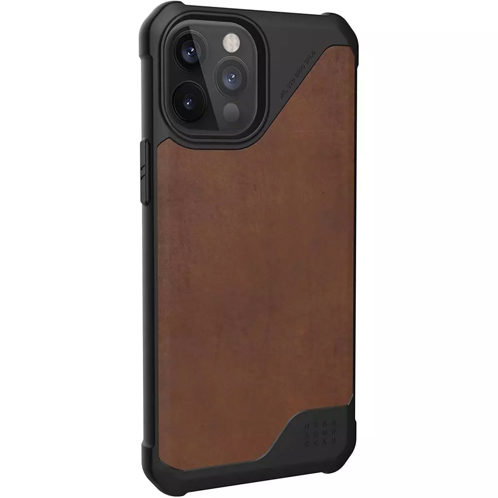 Чехол для моб. телефона Uag iPhone 12 Pro Max Metropolis LT, Leather Brown (11236O118380) - 2 Чехол для моб. телефона Uag iPhone 12 Pro Max Metropolis LT, Leather Brown (11236O118380) - 2