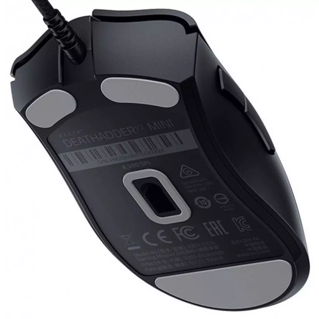 Мышка Razer DeathAdder V2 Mini Black (RZ01-03340100-R3M1) - 3