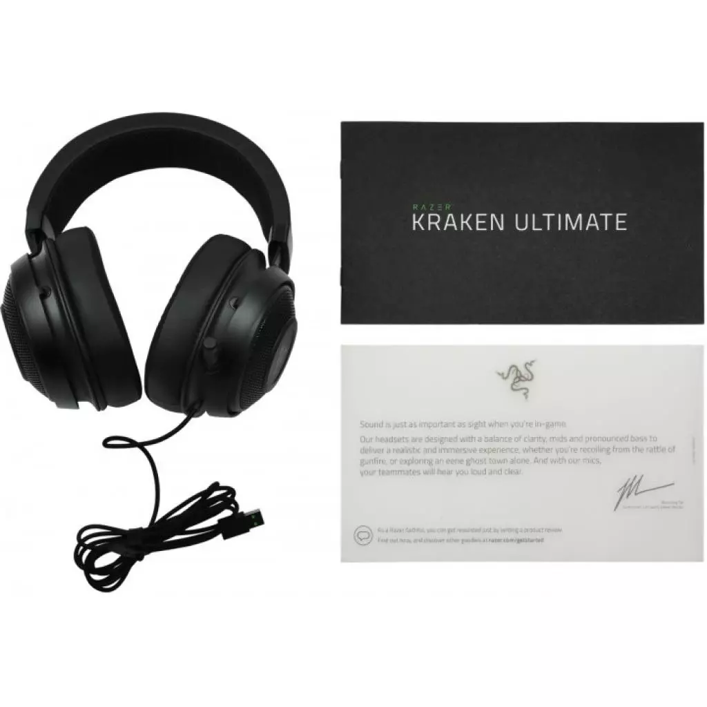 Наушники Razer Kraken Ultimate Black (RZ04-03180100-R3M1) - 6 Наушники Razer Kraken Ultimate Black (RZ04-03180100-R3M1) - 6