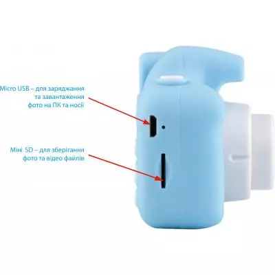 Интерактивная игрушка Atrix TIKTOKER 4 DUAL CAM 20MP 1080p blue (cdfatxtt4bl) - 2 Интерактивная игрушка Atrix TIKTOKER 4 DUAL CAM 20MP 1080p blue (cdfatxtt4bl) - 2