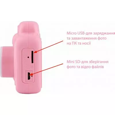 Интерактивная игрушка Atrix TIKTOKER 5 DUAL CAM 24MP 1080p pink (cdfatxtt5p) - 2
