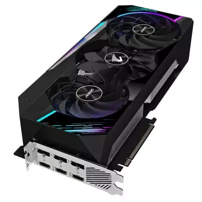 Видеокарта Gigabyte GeForce RTX3080 10Gb AORUS MASTER (GV-N3080AORUS M-10GD) - 4 Видеокарта Gigabyte GeForce RTX3080 10Gb AORUS MASTER (GV-N3080AORUS M-10GD) - 4