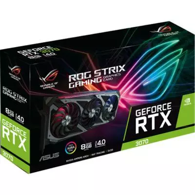 Видеокарта ASUS GeForce RTX3070 8Gb ROG STRIX OC GAMING (ROG-STRIX-RTX3070-O8G-GAMING) - 7 Видеокарта ASUS GeForce RTX3070 8Gb ROG STRIX OC GAMING (ROG-STRIX-RTX3070-O8G-GAMING) - 7