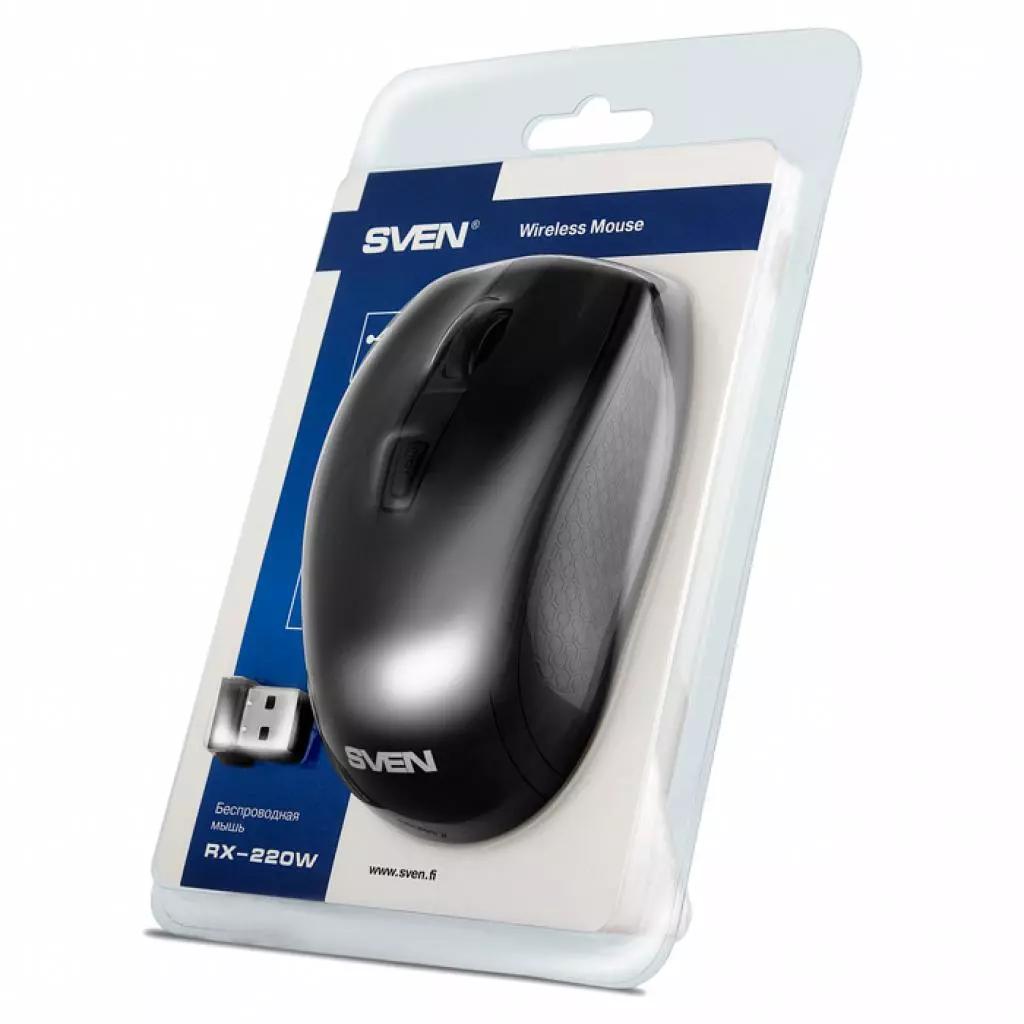 Мышка Sven RX-220W Black - 4 Мышка Sven RX-220W Black - 4