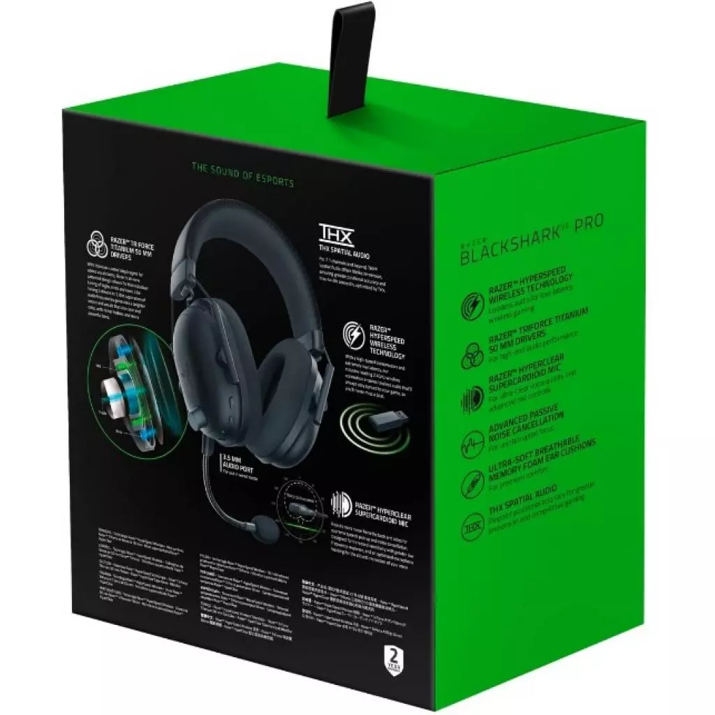 Наушники Razer Blackshark V2 PRO Wireless (RZ04-03220100-R3M1) - 7