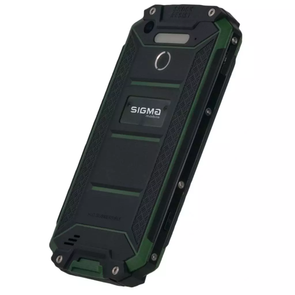 Мобильный телефон Sigma X-treme PQ39 ULTRA Black Green (4827798337240) - 3 Мобильный телефон Sigma X-treme PQ39 ULTRA Black Green (4827798337240) - 3
