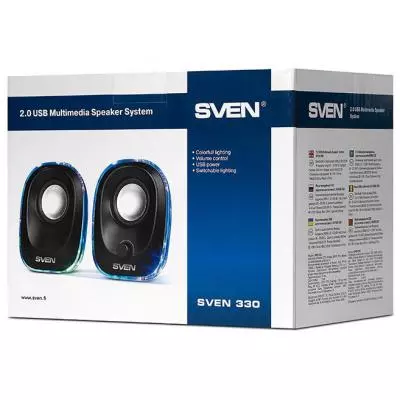Акустическая система Sven 330 black - 5 Акустическая система Sven 330 black - 5
