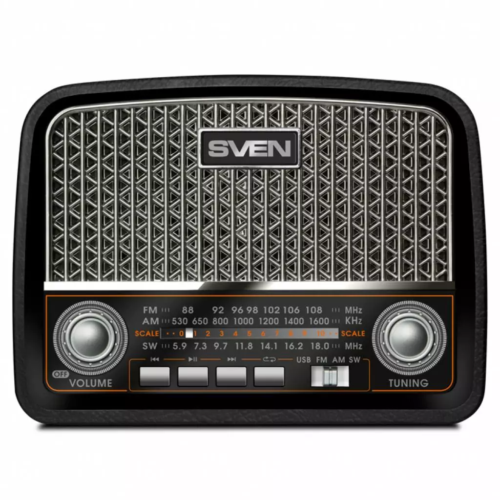 Акустическая система Sven SRP-555 Black-Silver - 1 Акустическая система Sven SRP-555 Black-Silver - 1