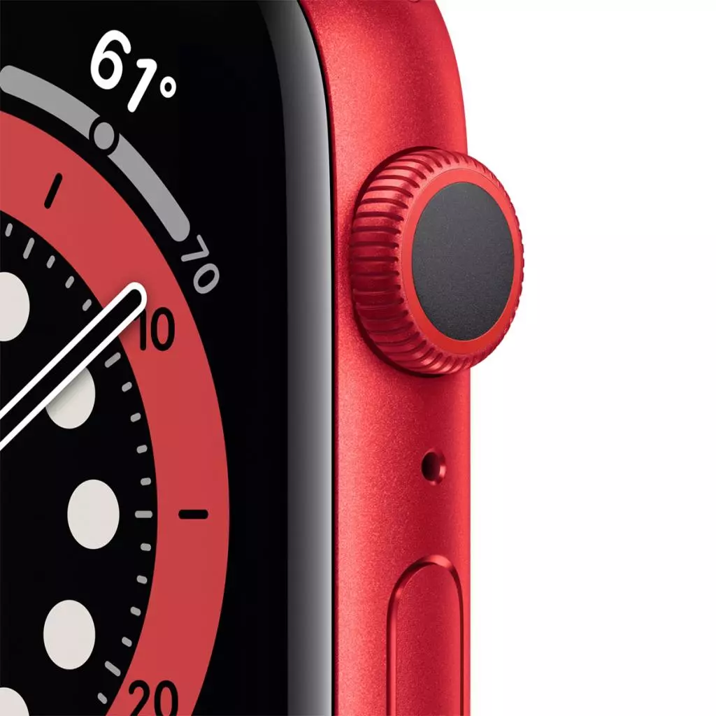 Смарт-часы Apple Watch Series 6 GPS, 44mm PRODUCT(RED) Aluminium Case with PR (M00M3UL/A) - 2