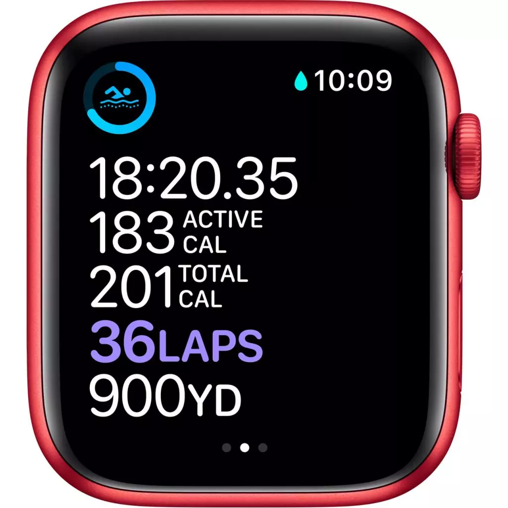 Смарт-часы Apple Watch Series 6 GPS, 44mm PRODUCT(RED) Aluminium Case with PR (M00M3UL/A) - 3