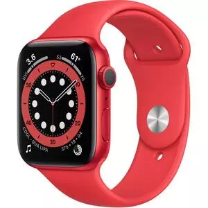 Смарт-часы Apple Watch Series 6 GPS, 44mm PRODUCT(RED) Aluminium Case with PR (M00M3UL/A)