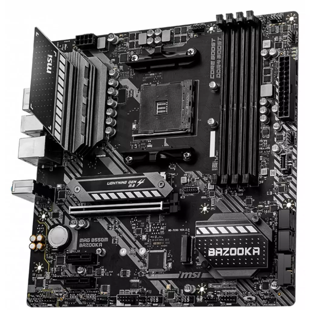 Материнская плата MSI MAG B550M BAZOOKA - 4 Материнская плата MSI MAG B550M BAZOOKA - 4