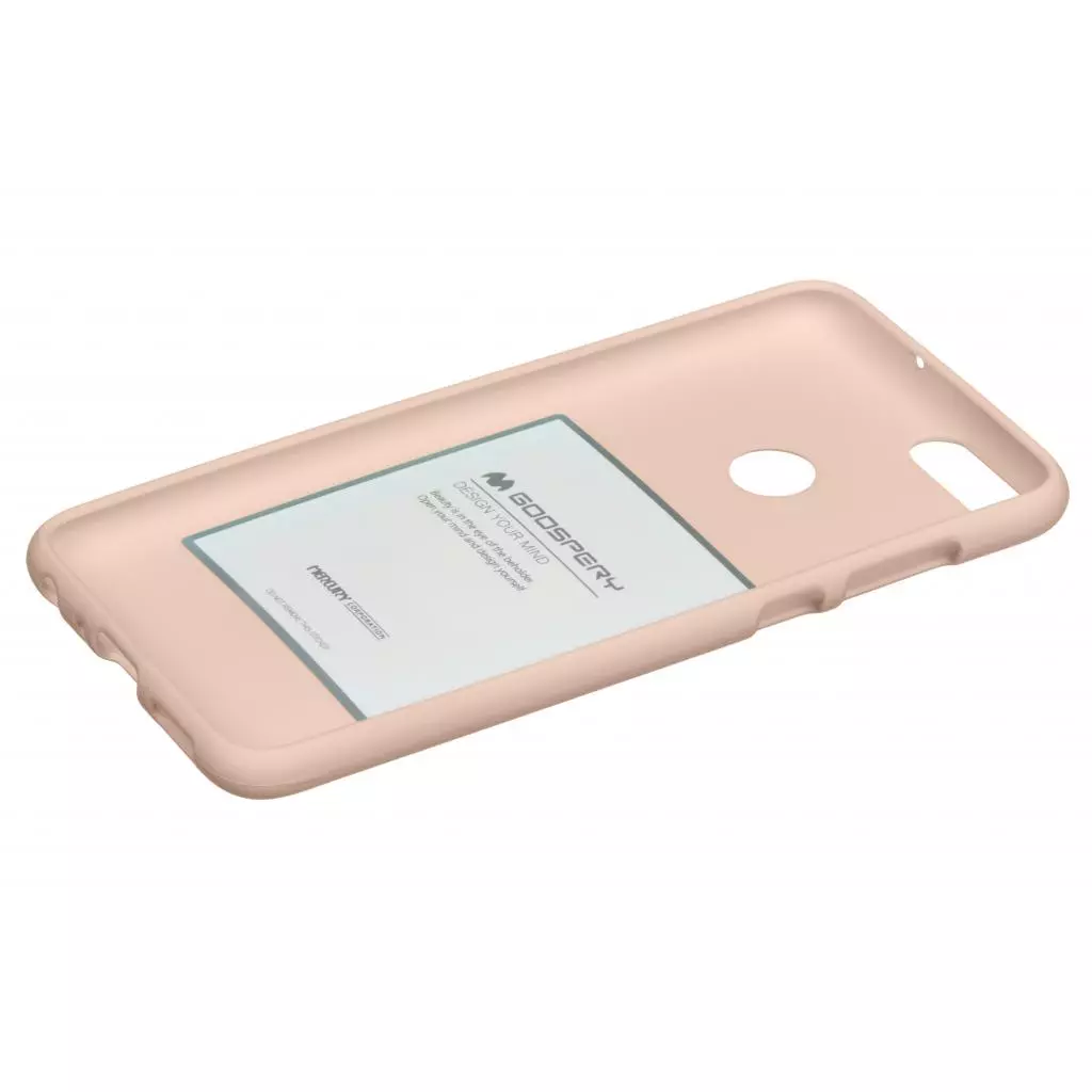 Чехол для моб. телефона Goospery Huawei P Smart SF Jelly Pink Sand (8809550415348) - 1 Чехол для моб. телефона Goospery Huawei P Smart SF Jelly Pink Sand (8809550415348) - 1