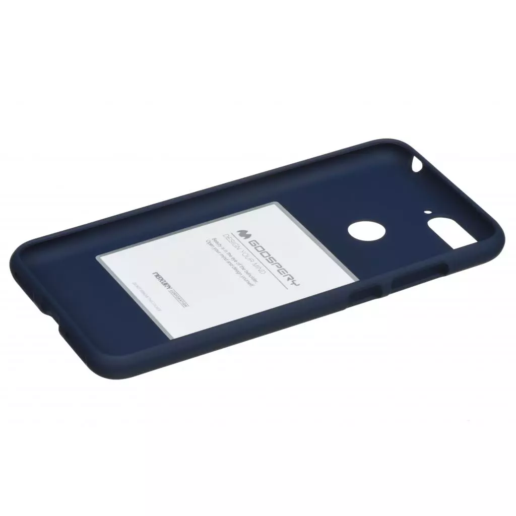 Чехол для моб. телефона Goospery Huawei Y6 2018 SF Jelly Midnight Blue (8809610564122) - 1 Чехол для моб. телефона Goospery Huawei Y6 2018 SF Jelly Midnight Blue (8809610564122) - 1