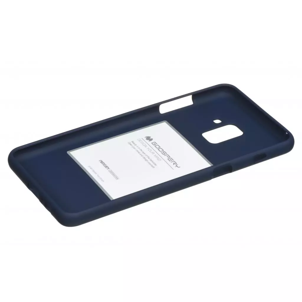 Чехол для моб. телефона Goospery Samsung Galaxy A8+ (A730) SF Jelly Midnight Blue (8809550413566) - 1 Чехол для моб. телефона Goospery Samsung Galaxy A8+ (A730) SF Jelly Midnight Blue (8809550413566) - 1