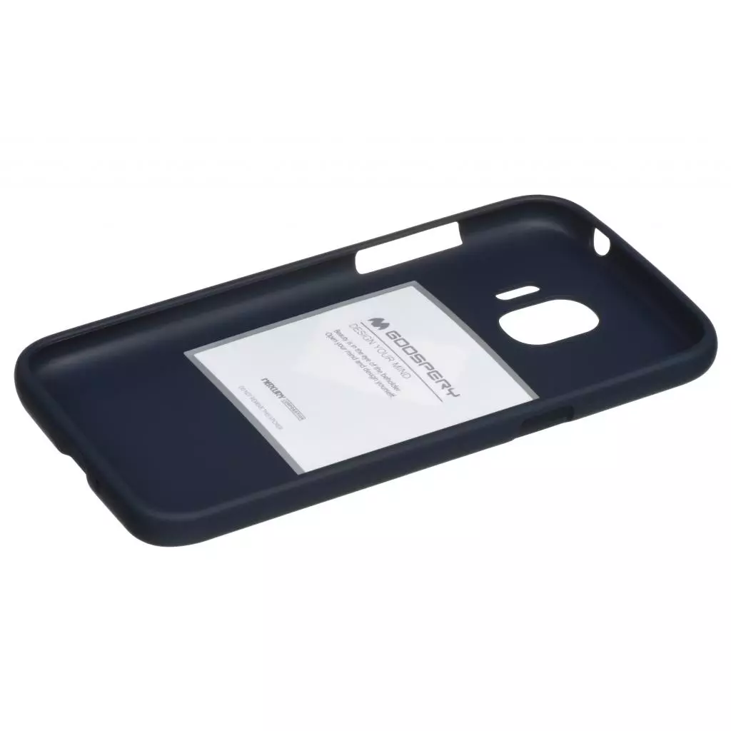 Чехол для моб. телефона Goospery Samsung Galaxy J2 (J250) SF Jelly Midnight Blue (8809550415454) - 1 Чехол для моб. телефона Goospery Samsung Galaxy J2 (J250) SF Jelly Midnight Blue (8809550415454) - 1