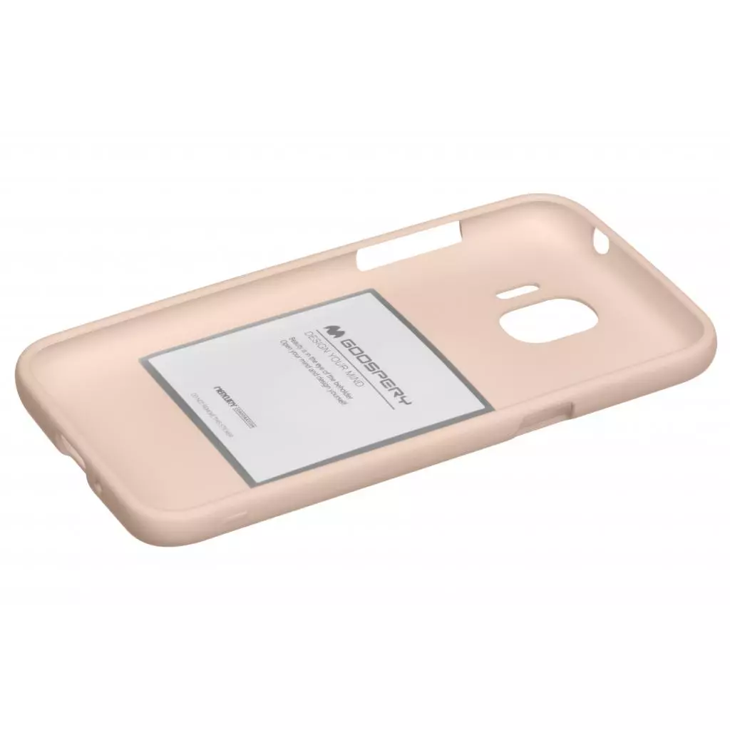 Чехол для моб. телефона Goospery Samsung Galaxy J2 (J250) SF Jelly Pink Sand (8809550415430) - 1 Чехол для моб. телефона Goospery Samsung Galaxy J2 (J250) SF Jelly Pink Sand (8809550415430) - 1