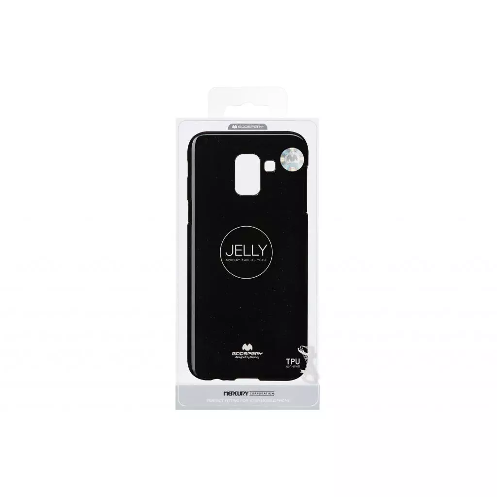 Чехол для моб. телефона Goospery Jelly Case Samsung Galaxy J6 J600 Black (8809610546166) - 2