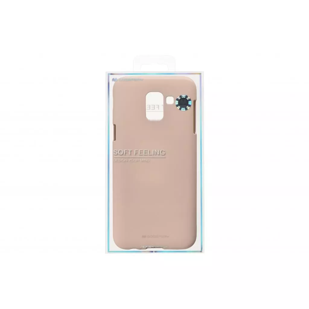 Чехол для моб. телефона Goospery Samsung Galaxy J6 (J600) SF Jelly Pink Sand (8809621260617) - 2 Чехол для моб. телефона Goospery Samsung Galaxy J6 (J600) SF Jelly Pink Sand (8809621260617) - 2