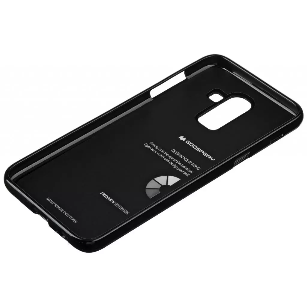 Чехол для моб. телефона Goospery Jelly Case Samsung Galaxy J8 J810 Black (8809621279039) - 1 Чехол для моб. телефона Goospery Jelly Case Samsung Galaxy J8 J810 Black (8809621279039) - 1
