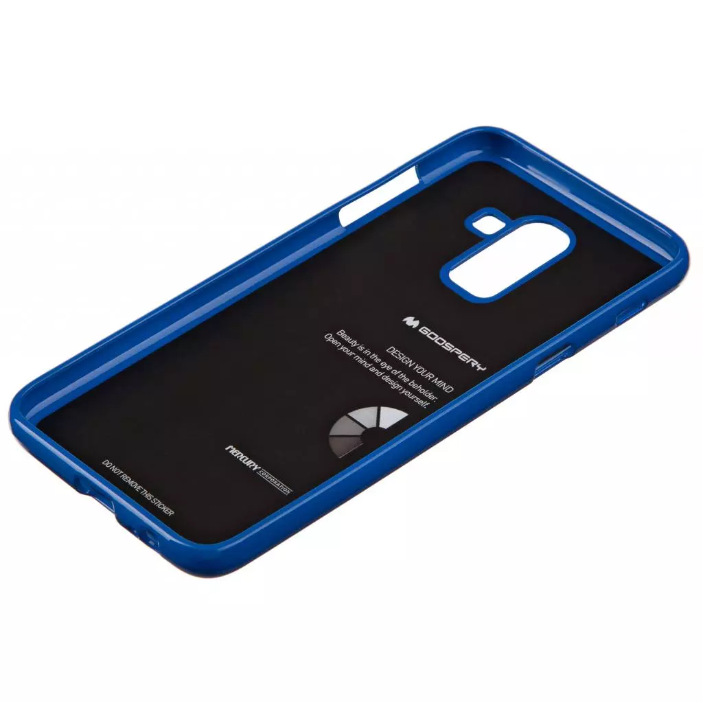 Чехол для моб. телефона Goospery Jelly Case Samsung Galaxy J8 J810 Navy (8809621279091) - 1 Чехол для моб. телефона Goospery Jelly Case Samsung Galaxy J8 J810 Navy (8809621279091) - 1