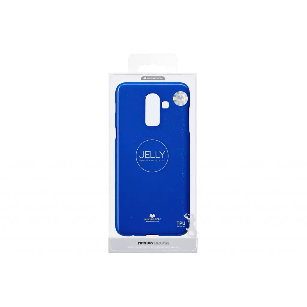 Чехол для моб. телефона Goospery Jelly Case Samsung Galaxy J8 J810 Navy (8809621279091) - 2 Чехол для моб. телефона Goospery Jelly Case Samsung Galaxy J8 J810 Navy (8809621279091) - 2
