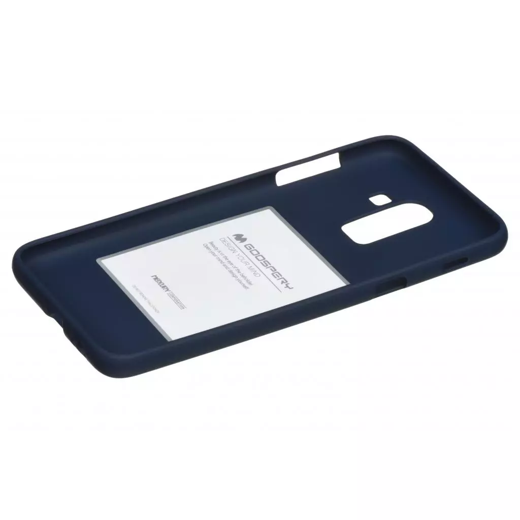 Чехол для моб. телефона Goospery Samsung Galaxy J8 (J810) SF Jelly Midnight Blue (8809621280172) - 1 Чехол для моб. телефона Goospery Samsung Galaxy J8 (J810) SF Jelly Midnight Blue (8809621280172) - 1