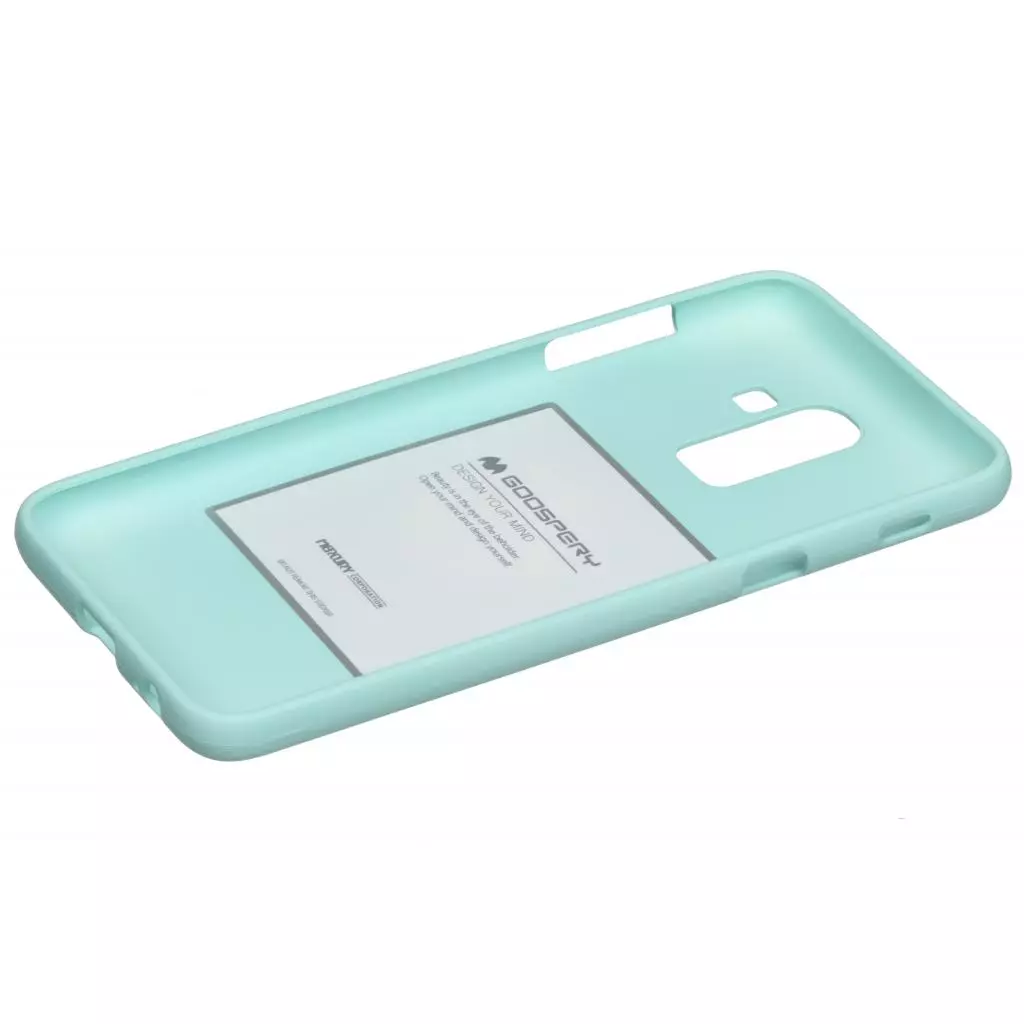 Чехол для моб. телефона Goospery Samsung Galaxy J8 (J810) SF Jelly Mint (8809621280165) - 1 Чехол для моб. телефона Goospery Samsung Galaxy J8 (J810) SF Jelly Mint (8809621280165) - 1