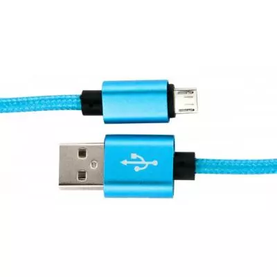 Дата кабель Dengos NTK-M-MT-BLUE - 1 Дата кабель Dengos NTK-M-MT-BLUE - 1