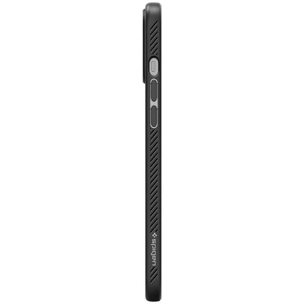 Чехол для моб. телефона Spigen iPhone 12 / 12 Pro Liquid Air, Matte Black (ACS01701) - 2 Чехол для моб. телефона Spigen iPhone 12 / 12 Pro Liquid Air, Matte Black (ACS01701) - 2