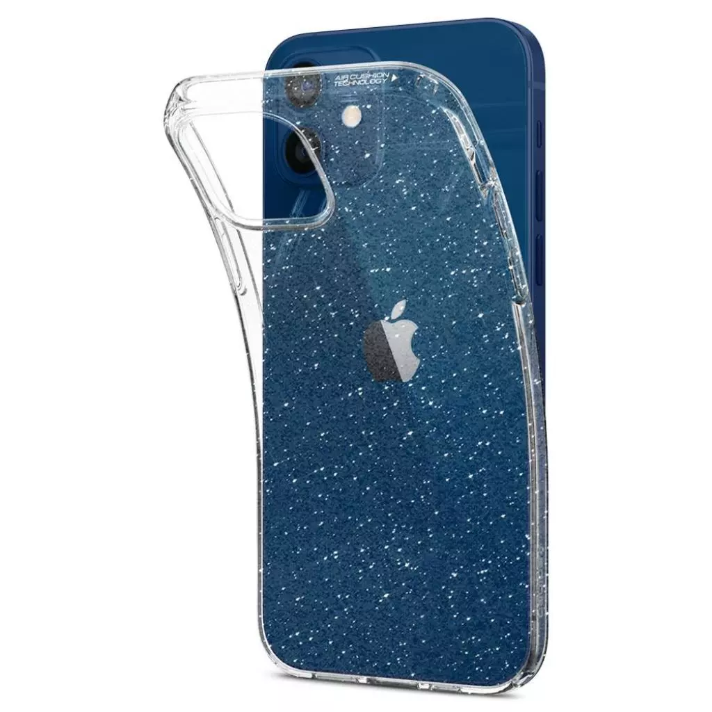 Чехол для моб. телефона Spigen iPhone 12 / 12 Pro Liquid Crystal Glitter, Chrystal Quartz (ACS01698) - 2