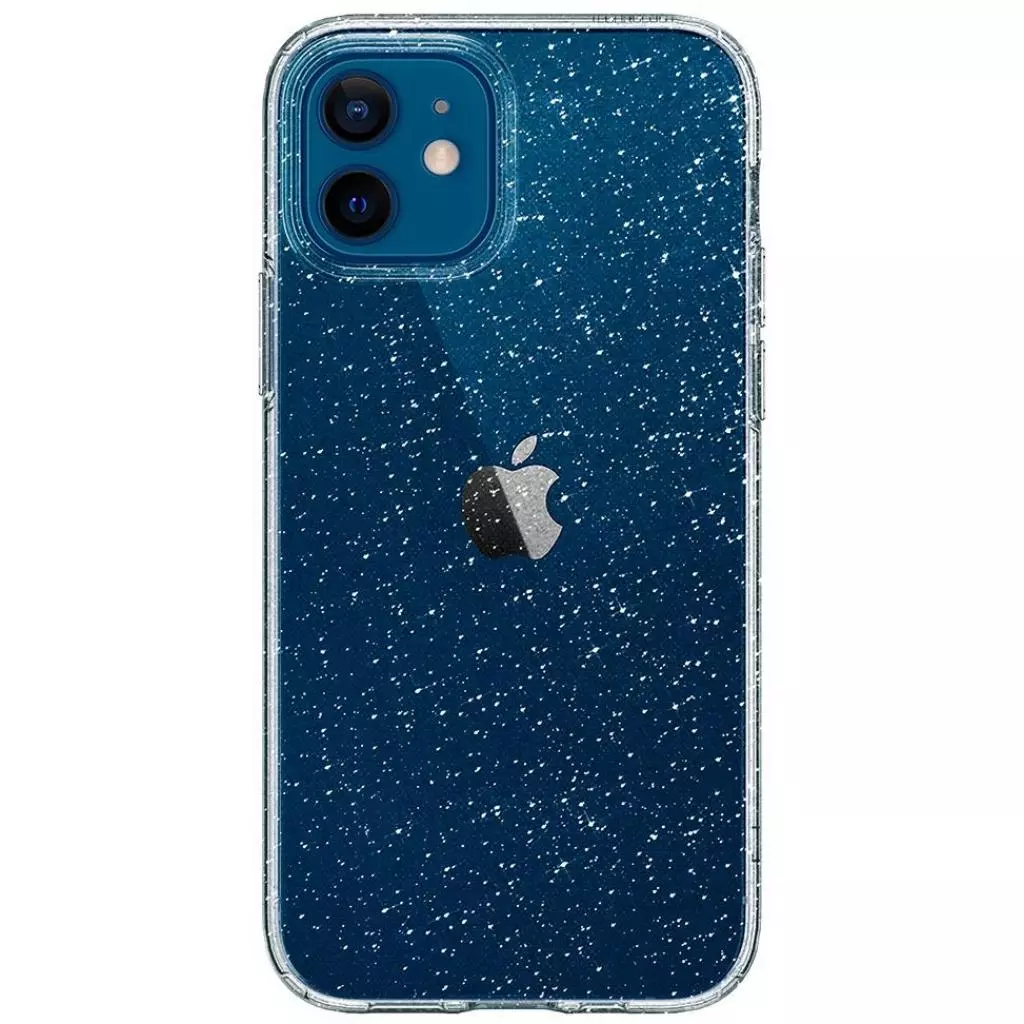 Чехол для моб. телефона Spigen iPhone 12 / 12 Pro Liquid Crystal Glitter, Chrystal Quartz (ACS01698)
