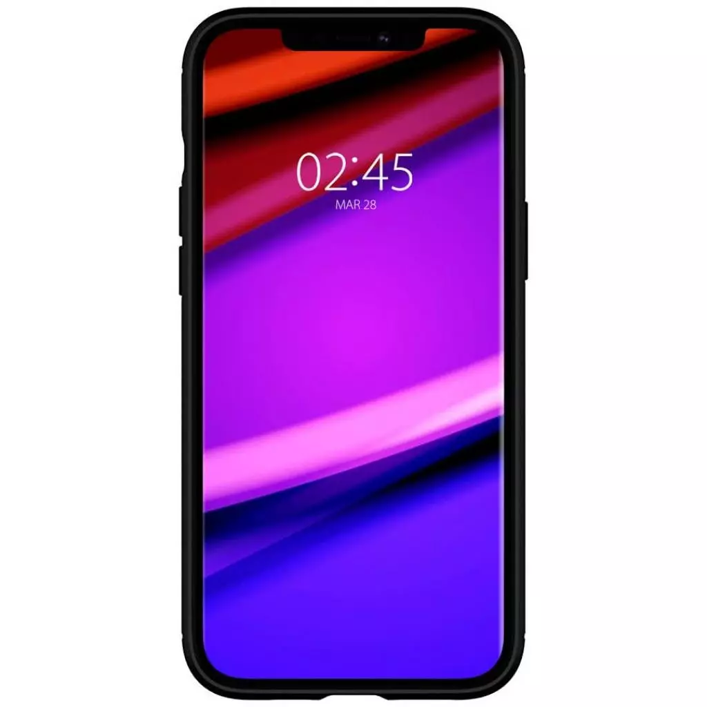 Чехол для моб. телефона Spigen iPhone 12 / 12 Pro Rugged Armor, Matte Black (ACS01700) - 2 Чехол для моб. телефона Spigen iPhone 12 / 12 Pro Rugged Armor, Matte Black (ACS01700) - 2