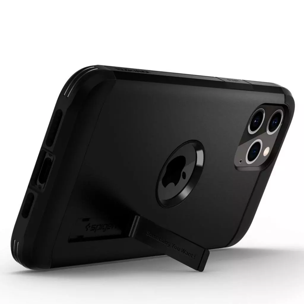 Чехол для моб. телефона Spigen iPhone 12 / 12 Pro Tough Armor, Black (ACS01710) - 3 Чехол для моб. телефона Spigen iPhone 12 / 12 Pro Tough Armor, Black (ACS01710) - 3
