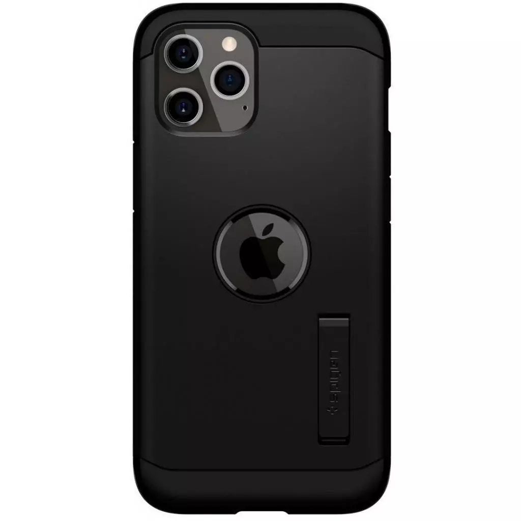 Чехол для моб. телефона Spigen iPhone 12 / 12 Pro Tough Armor, Black (ACS01710)