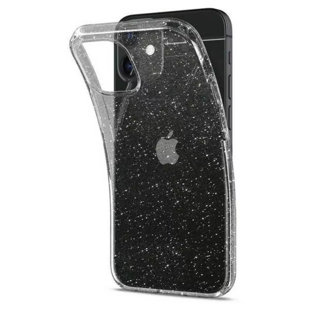 Чехол для моб. телефона Spigen iPhone 12 mini Liquid Crystal Glitter, Crystal Quartz (ACS01741) - 4 Чехол для моб. телефона Spigen iPhone 12 mini Liquid Crystal Glitter, Crystal Quartz (ACS01741) - 4