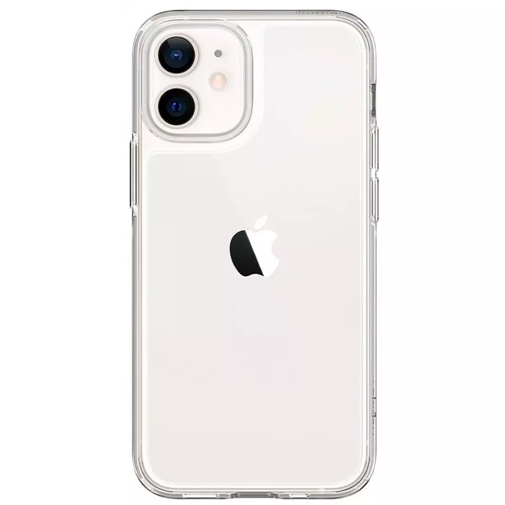 Чехол для моб. телефона Spigen iPhone 12 Mini Quartz Hybrid, Chrystal Clear (ACS01748)