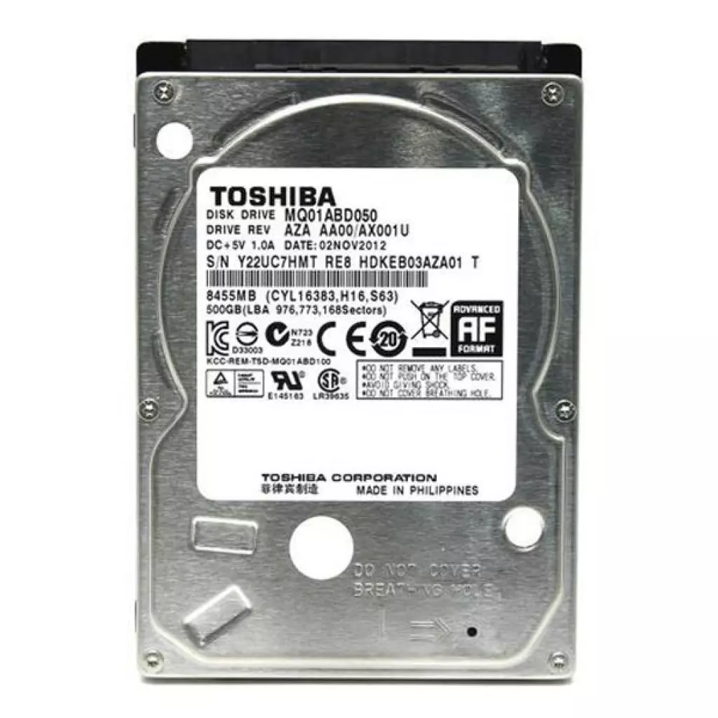 Жесткий диск для ноутбука 2.5" 500GB Toshiba (# MQ01ABD050 #)