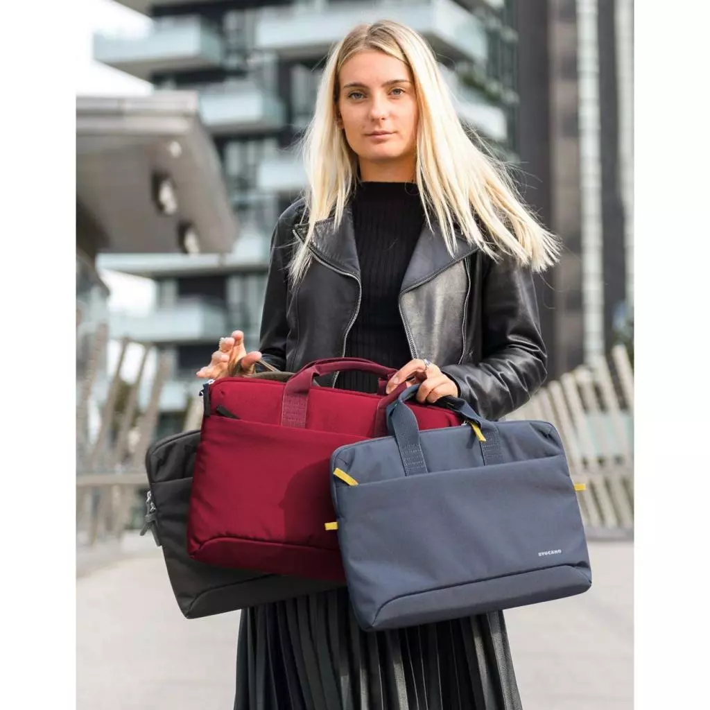 Сумка для ноутбука Tucano 15.6" Smilza Slim, Red (BSM15-R) - 4 Сумка для ноутбука Tucano 15.6" Smilza Slim, Red (BSM15-R) - 4