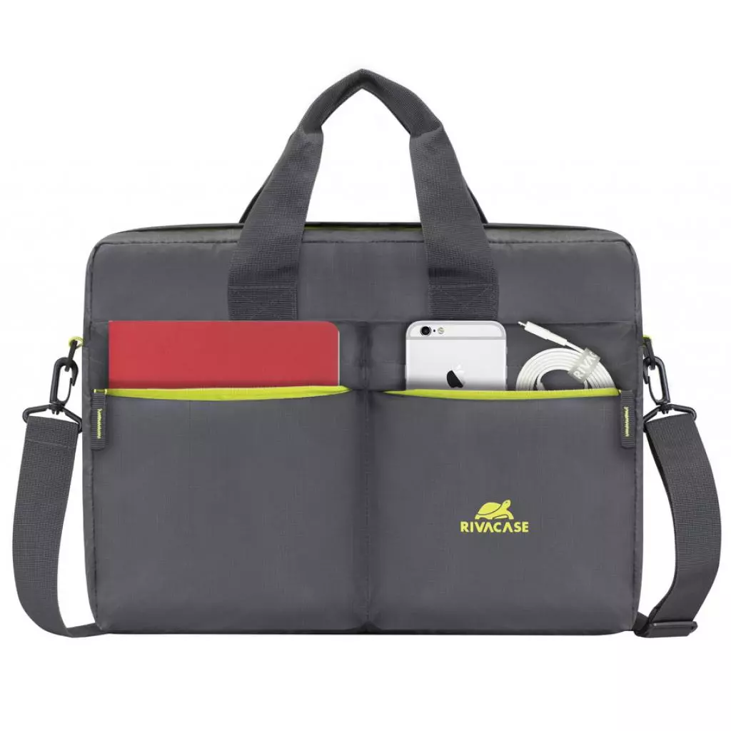 Сумка для ноутбука RivaCase 16" 5532 Grey (5532Grey) - 7 Сумка для ноутбука RivaCase 16" 5532 Grey (5532Grey) - 7