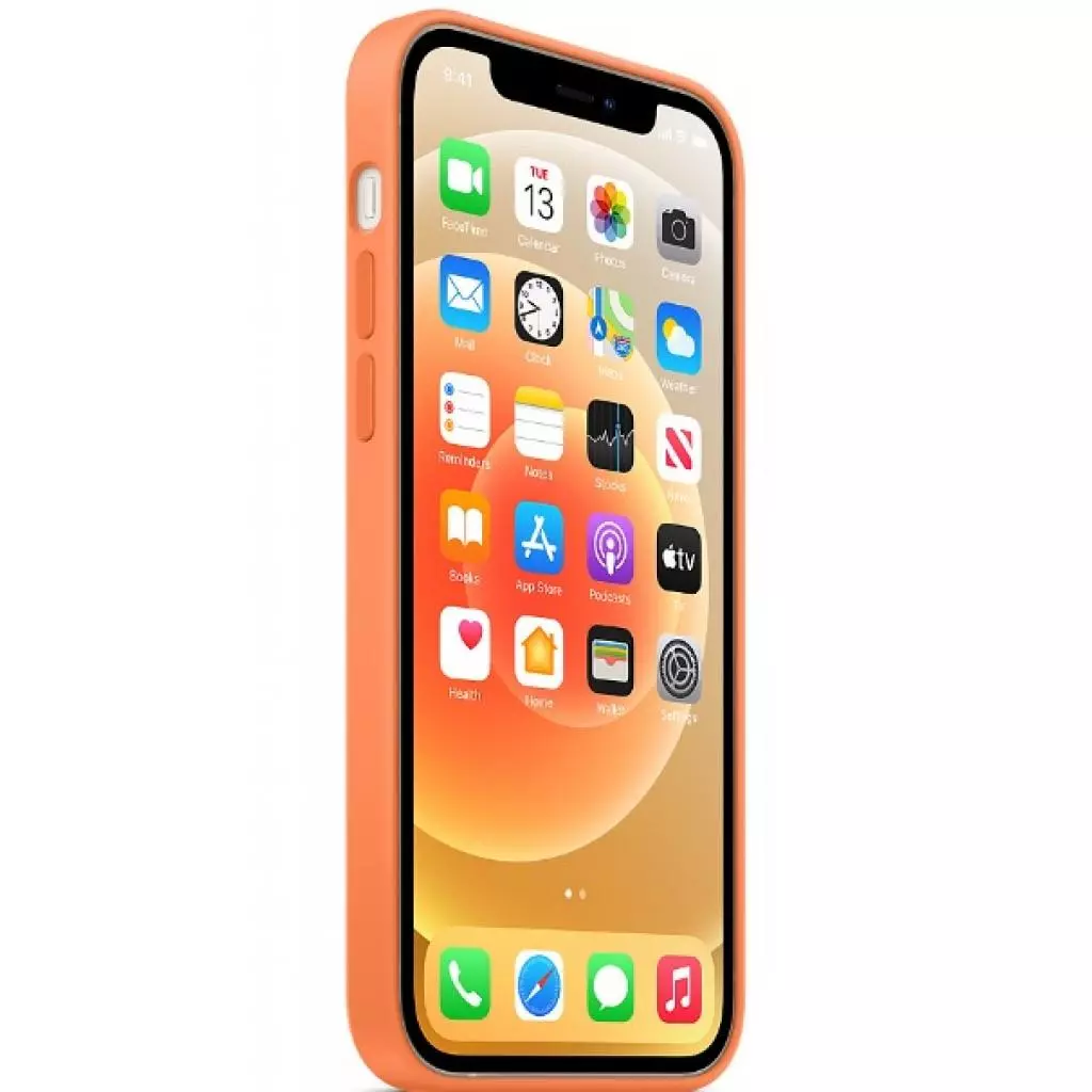 Чехол для моб. телефона Apple iPhone 12 | 12 Pro Silicone Case with MagSafe - Kumquat (MHKY3ZM/A) - 2