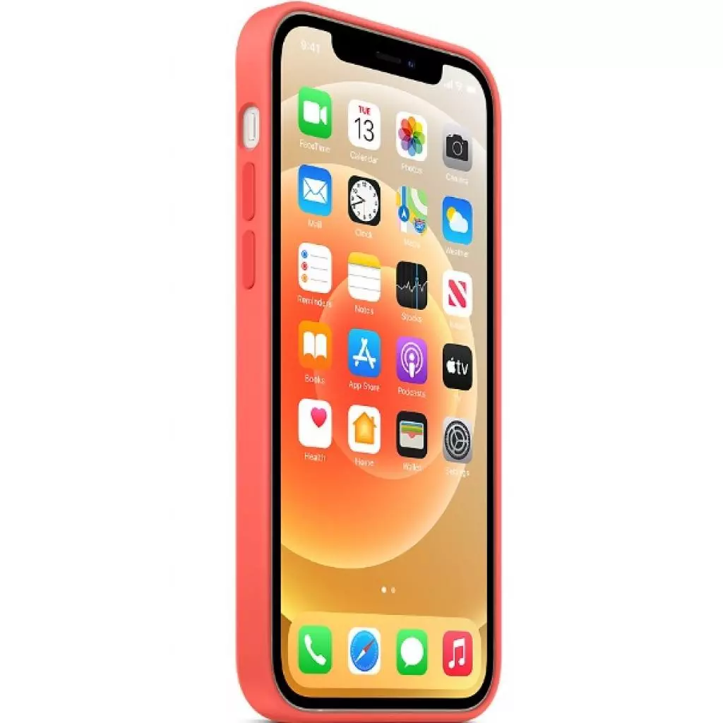 Чехол для моб. телефона Apple iPhone 12 | 12 Pro Silicone Case with MagSafe - Pink Citrus (MHL03ZM/A) - 2