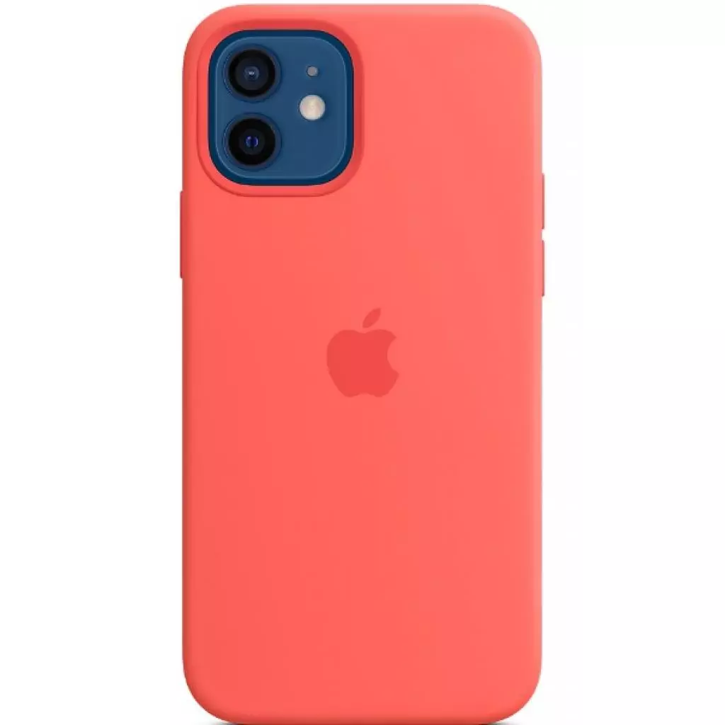 Чехол для моб. телефона Apple iPhone 12 | 12 Pro Silicone Case with MagSafe - Pink Citrus (MHL03ZM/A)