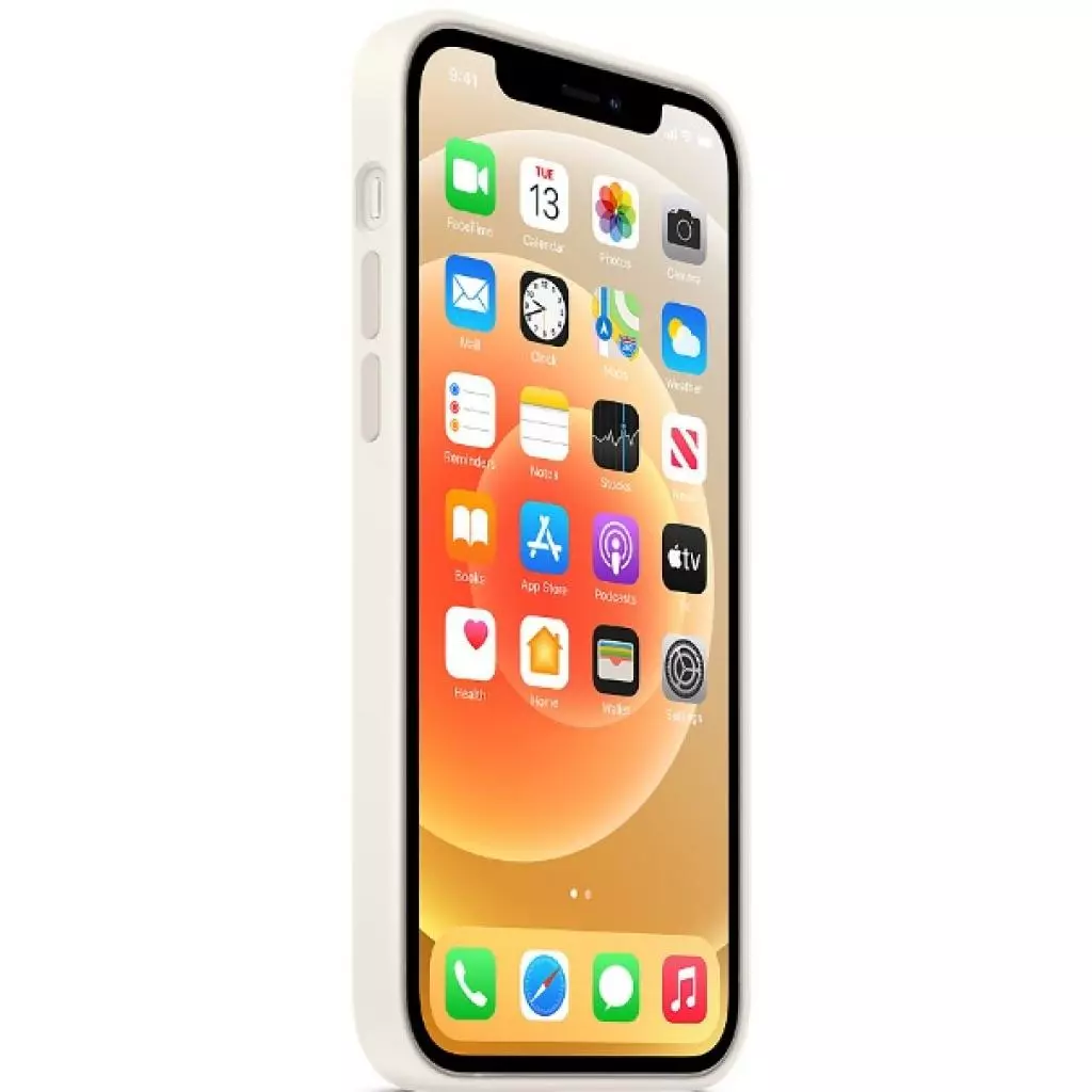 Чехол для моб. телефона Apple iPhone 12 | 12 Pro Silicone Case with MagSafe - White (MHL53ZM/A) - 2 Чехол для моб. телефона Apple iPhone 12 | 12 Pro Silicone Case with MagSafe - White (MHL53ZM/A) - 2