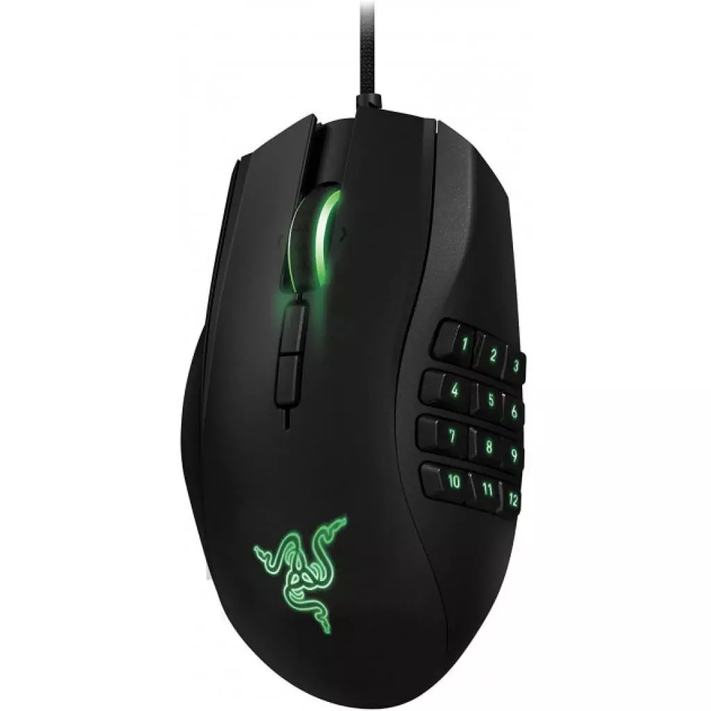 Мышка Razer Naga Left-Handed USB Black (RZ01-03410100-R3M1) - 2