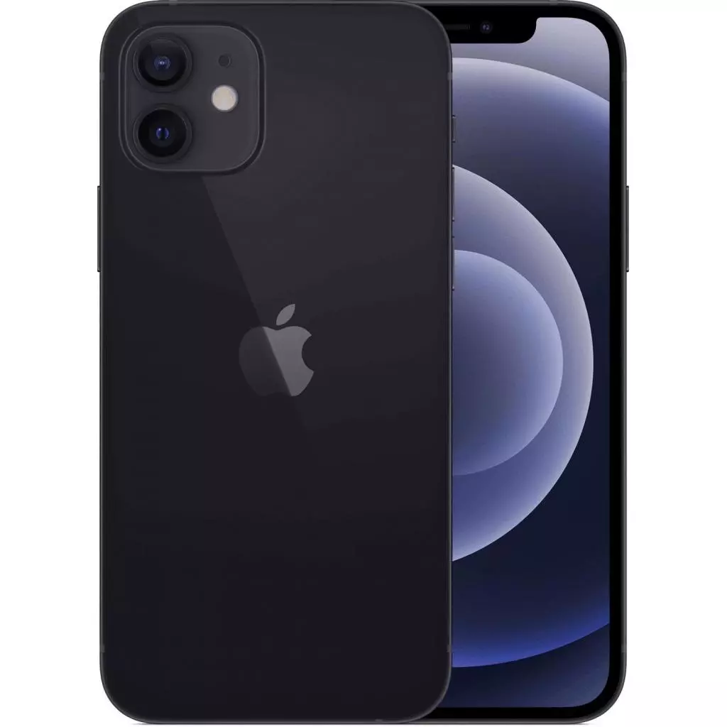 Мобильный телефон Apple iPhone 12 64Gb Black (MGJ53) - 1 Мобильный телефон Apple iPhone 12 64Gb Black (MGJ53) - 1