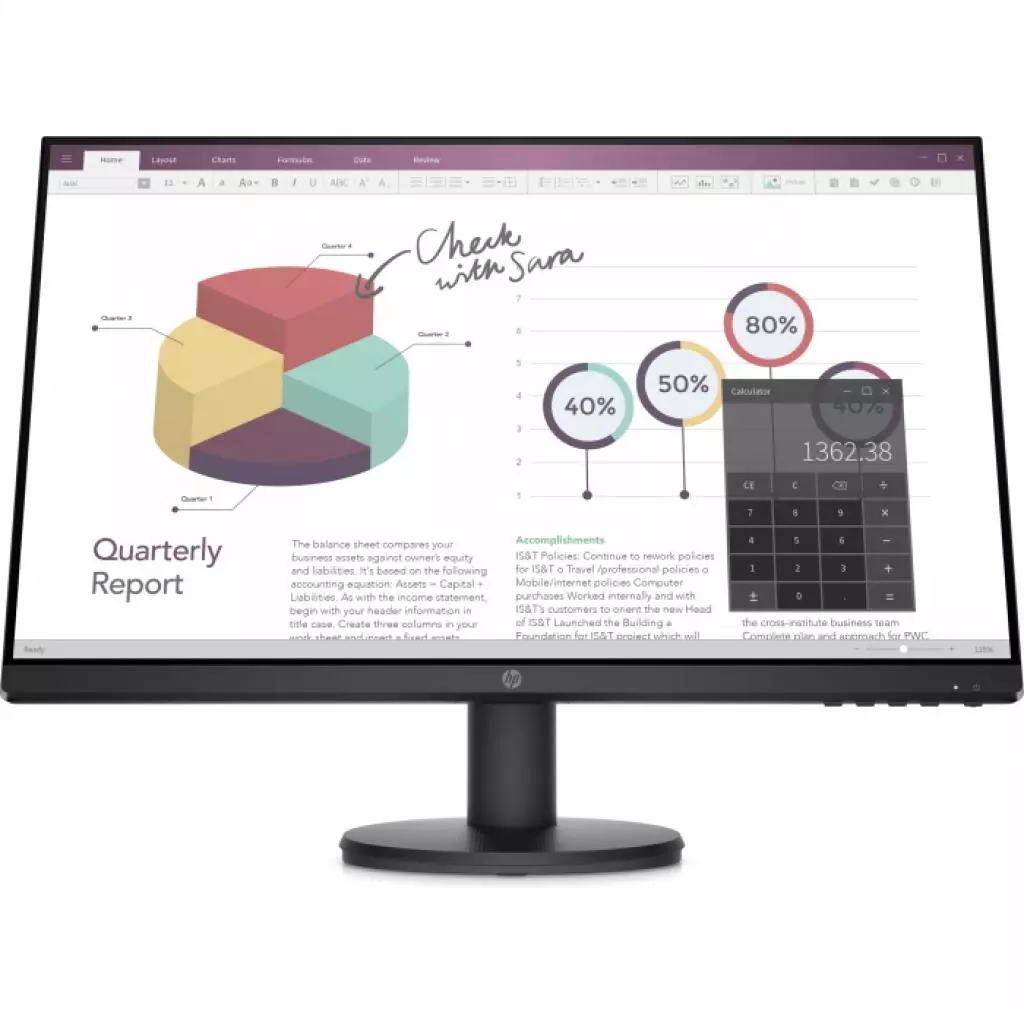 Монитор HP P24v G4 (9TT78AA)