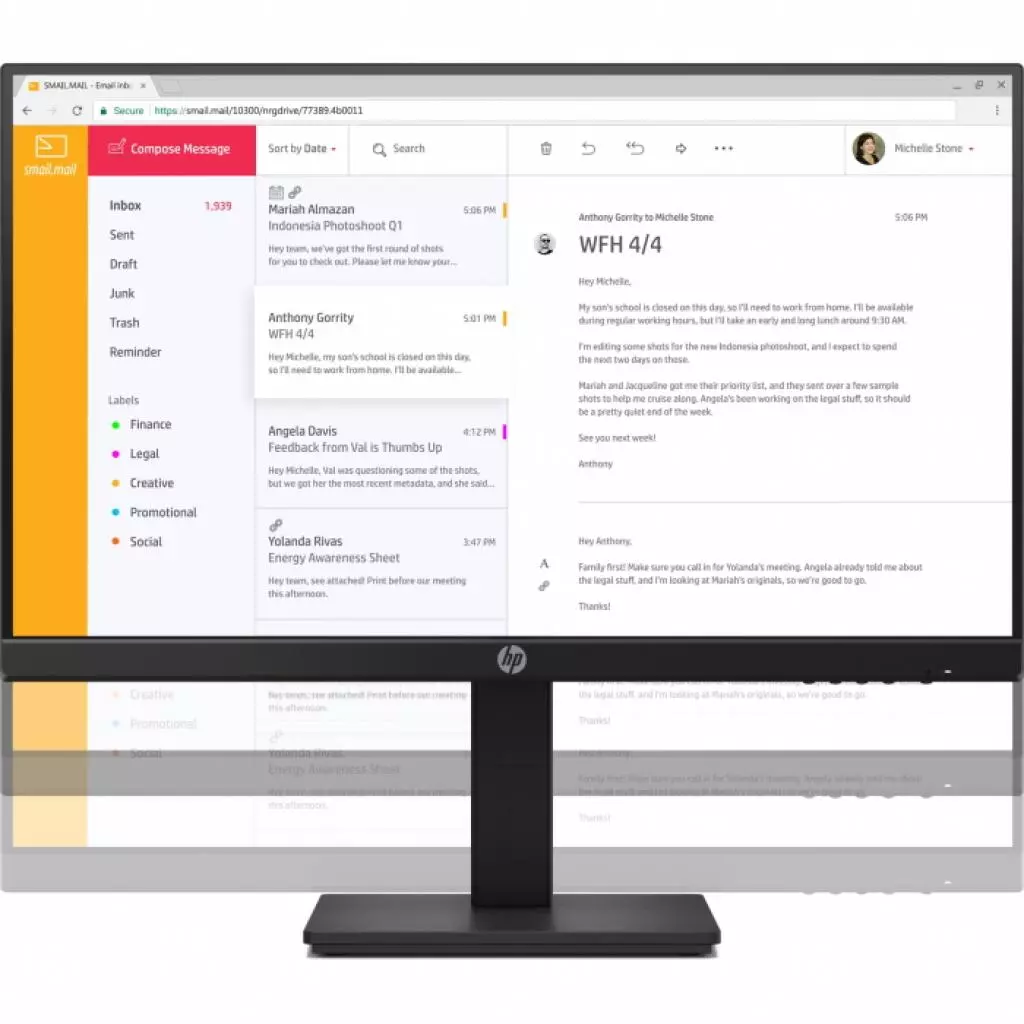 Монитор HP P24h G4 (7VH44AA) - 7 Монитор HP P24h G4 (7VH44AA) - 7