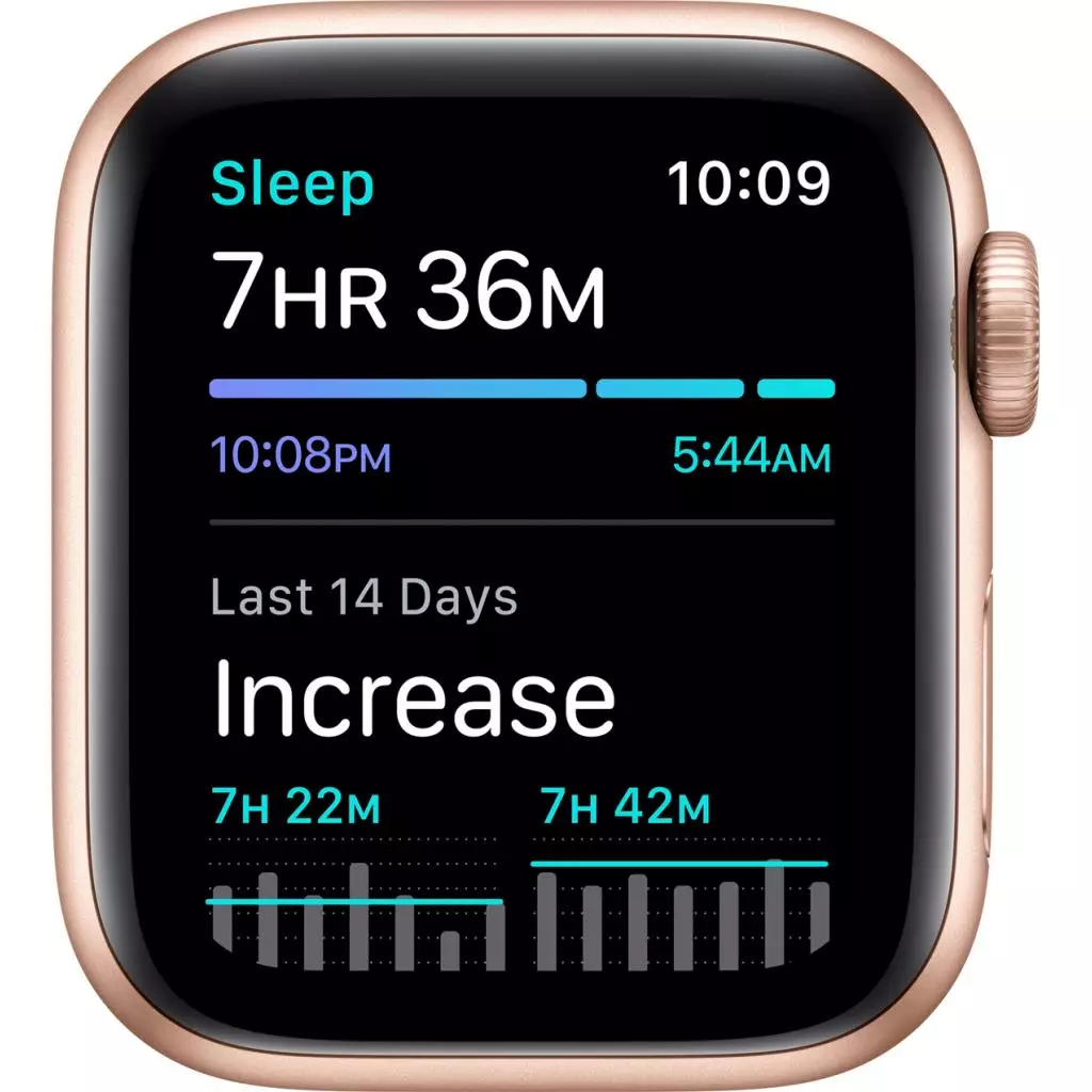 Смарт-часы Apple Watch SE GPS, 44mm Gold Aluminium Case with Pink Sand Band (MYDR2UL/A) - 3 Смарт-часы Apple Watch SE GPS, 44mm Gold Aluminium Case with Pink Sand Band (MYDR2UL/A) - 3