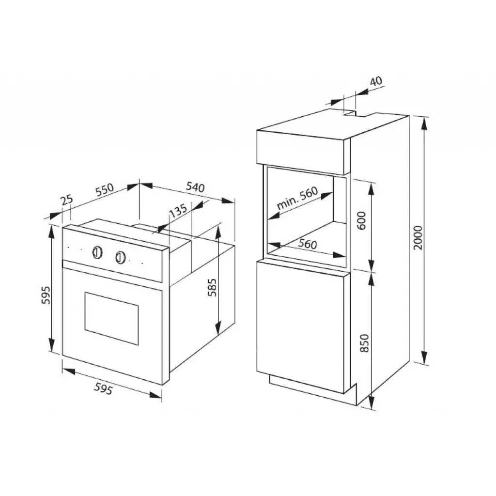Духовой шкаф Hansa BOES 68405 (BOES68405) - 1 Духовой шкаф Hansa BOES 68405 (BOES68405) - 1